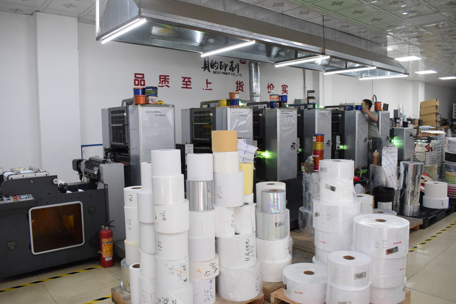 GUANGZHOU YM PACKAGE PRODUCTS CO.,LTD. निर्माता उत्पादन लाइन