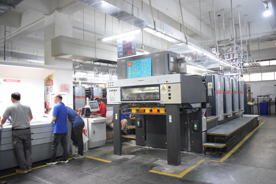 GUANGZHOU YM PACKAGE PRODUCTS CO.,LTD. निर्माता उत्पादन लाइन