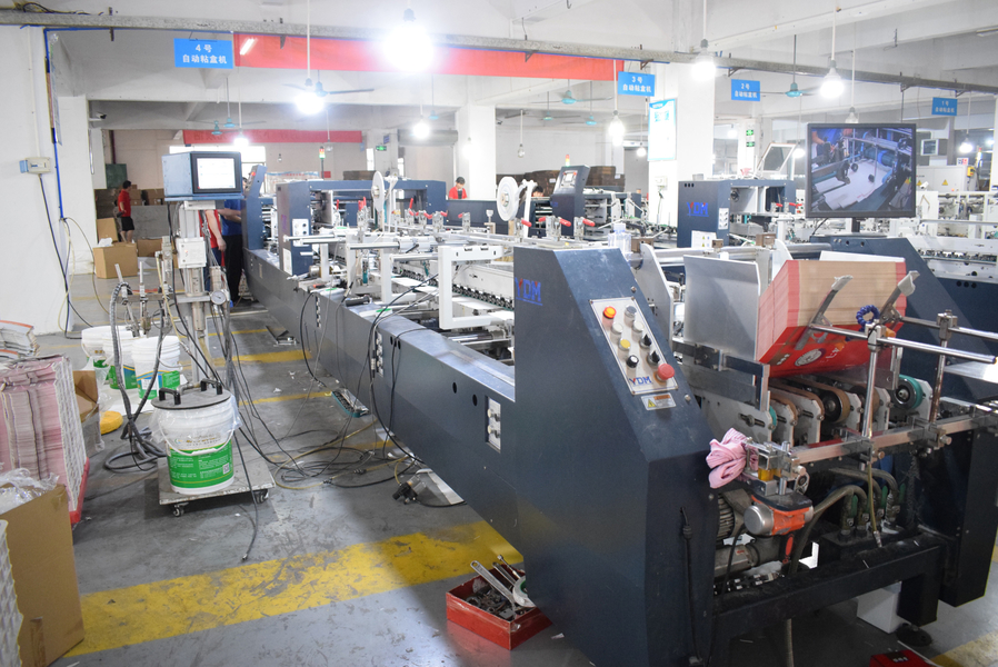 GUANGZHOU YM PACKAGE PRODUCTS CO.,LTD. निर्माता उत्पादन लाइन