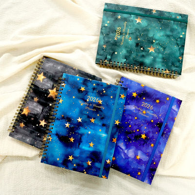 मानक विशिष्टताओं के साथ निजीकृत कस्टम नोटबुक अनुकूलित कवर आर्ट विकल्प