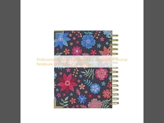 कस्टम जर्नल नोटबुक एक विषय रेखांकित पृष्ठों के साथ पेशेवर नोट लेना आसान