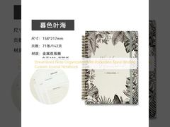 पॉकेटलेस स्पाइरल बाइंडिंग कस्टम जर्नल नोटबुक के साथ सुव्यवस्थित नोट संगठन