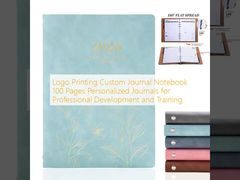 लोगो प्रिंटिंग कस्टम जर्नल नोटबुक 100 पेज व्यक्तिगत पत्रिकाएं पेशेवर विकास और प्रशिक्षण के लिए