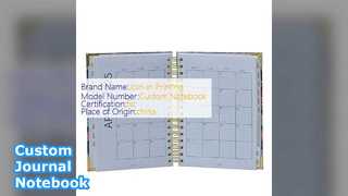 कस्टम जर्नल नोटबुक: आपका आदर्श अध्ययन साथी