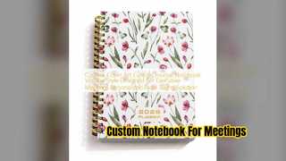 कार्यकारी बैठकों के लिए कस्टम नोटबुक