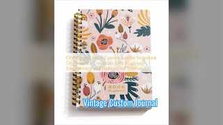 स्पाइरल हार्डकवर नोटबुक: आपका कस्टम जर्नल